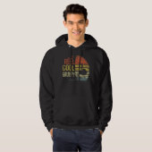 Mannen Reel Cool Grumpy Fisherman Grumpy Vader's D Hoodie (Voorkant volledig)