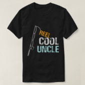 Mannen Reel Cool oom oom Gift uit Niece T-shirt (Design voorkant)