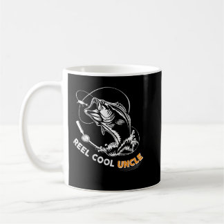 Mannen Reel Cool Oom shirt schattige zeebaars Vade Koffiemok