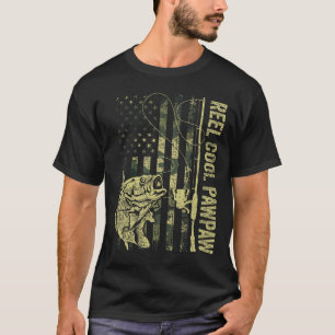 Mannen Reel Cool Pawpaw Camouflage - Amerikaanse v T-shirt
