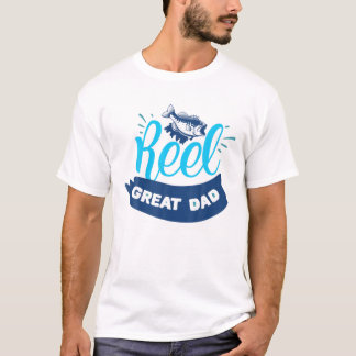Mannen Reel Geweldige vader | Funny Vist Anglers F T-shirt