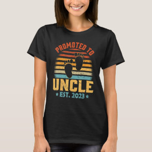 Mannen retro gepromoveerd tot Uncle EST 2023 Zwang T-shirt