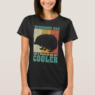 Mannen retro hedelpap als gewone vader t-shirt