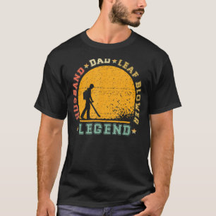 Mannen  Retro Man Papa Leaf Blower Legend T-shirt