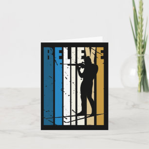 Mannen retro Mannen biatlon doel schieten Pistool  Kaart