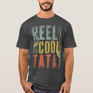 Mannen Retro Reel Cool Tata Vist vaders T-shirt