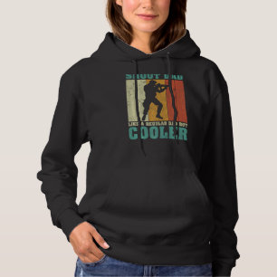 Mannen  retro schiet papa als een gewone vader fa hoodie