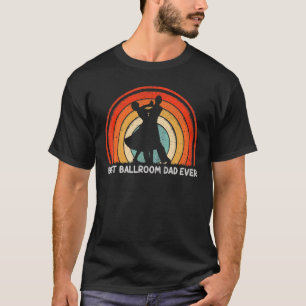 Mannen Retro Stijl Vintage Beste Ballroom Papa Ooi T-shirt