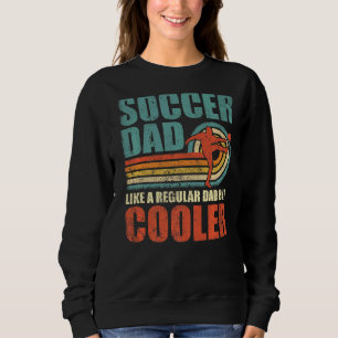 Mannen retro stijl voetbal vader Vaderdag Trui