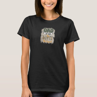 Mannen retro vader het Man de mythe de legende T-shirt