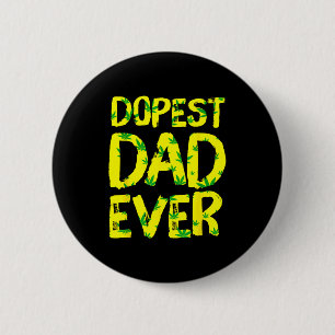 Mannen Retro Vintage St Papa Ooit Grappige Vaderda Ronde Button 5,7 Cm