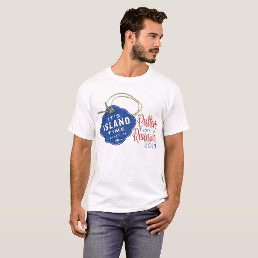 Mannen Reunion T-Shirt (Voorkant volledig)