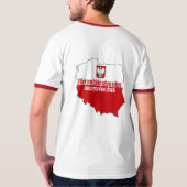 Mannen Ringer T-Shirt (Achterkant)