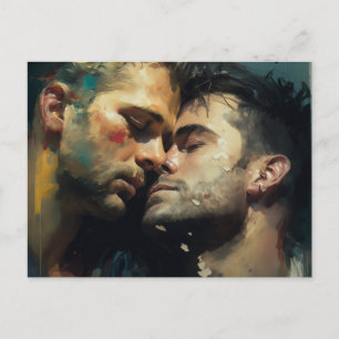 Mannen Romantisch Briefkaart