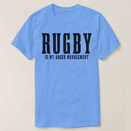 Mannen Rugby Player Fan Funny Rugby T-shirt (Design voorkant)