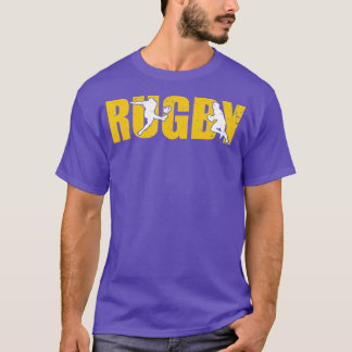 Mannen Rugby Player Funny Sports Rugby T-shirt