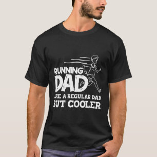 Mannen Running Dad Gift Funny Half Marathon Ultra T-shirt