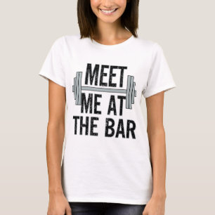 Mannen_s ontmoeten me bij de bar Witte Vest Tank T
