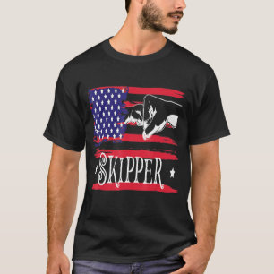 Mannen scheepvaart t-shirt