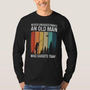 Mannen schietsport citaat voor een kleiduivenschie t-shirt