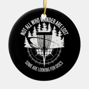 Mannen schijf Golf niet allen die de wand kwijt zi Keramisch Ornament