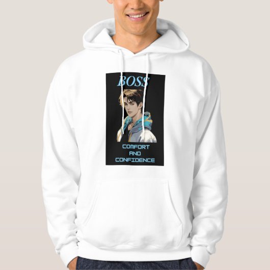 Mannen schoenen & sweatshirts comfort en zelfvertr hoodie (Voorkant)