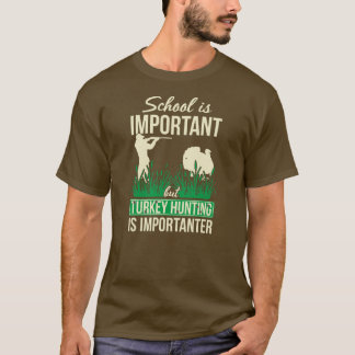 Mannen school is belangrijk , maar de Turkse jacht T-shirt