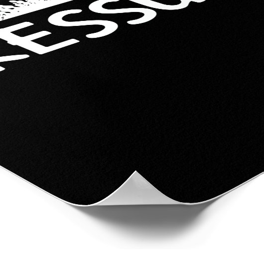 Mannen Scuba-duikende Humor Scuba-duiker Poster (Hoek)