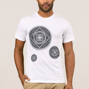 Mannen Shirt Kanker Mandala
