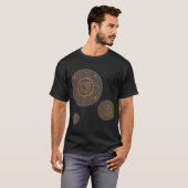 Mannen Shirt Libra Mandala (Voorkant volledig)