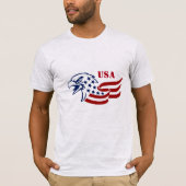 Mannen Shirt Military Eagle (Voorkant)