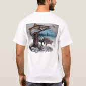 mannen shirt voor de snook (Achterkant)