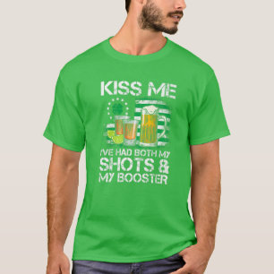 Mannen sint-pleisterdag kus ik heb mijn twee schoe t-shirt