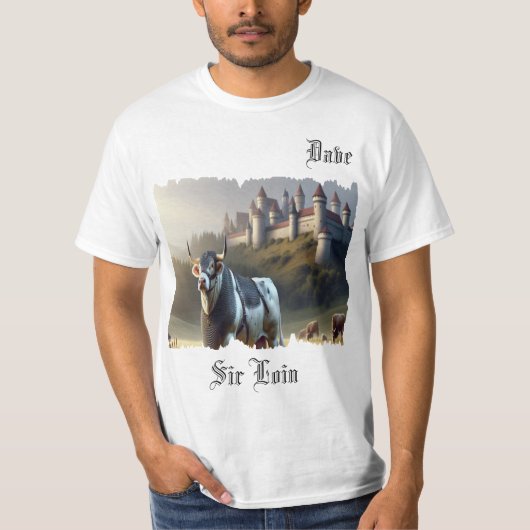Mannen Sir Loin T-shirt (Voorkant)