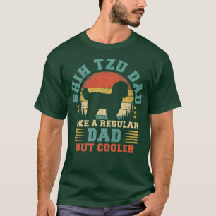 Mannen sjiitische Tzu pap Funny Shih Tzu Dog Fath T-shirt