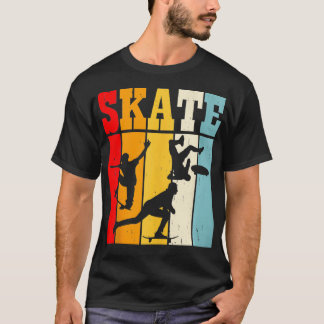 Mannen skateboarder skateboard liefhebbers skatebo t-shirt