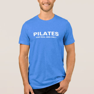 Mannen Slim T-shirt | Pilates voor echte Mannen