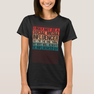 Mannen Sociale Media Influencer Liefde Man T-shirt