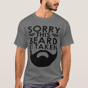 Mannen Sorry, deze baard is een grappige cadeautje T-shirt