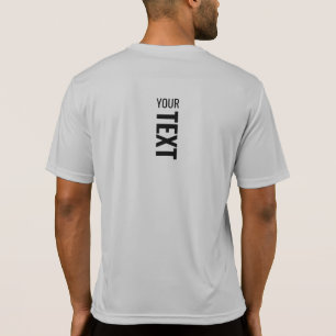 Mannen sport Achterzijdelings ontwerp Moderne Sjab T-shirt