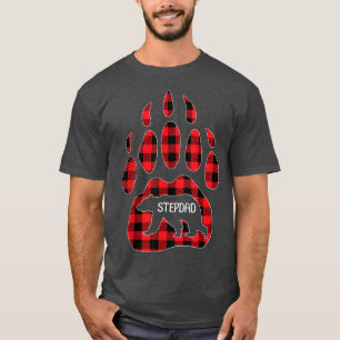 Mannen Stepdad Beer Red Pset Buffalo Stepdad Match T-shirt