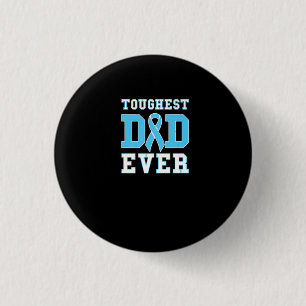 Mannen sterkste vader ooit - Prostaatkanker Ronde Button 3,2 Cm