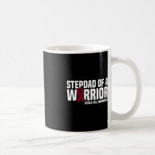 Mannen stiefvader van een krijger sikkelcel bewust koffiemok