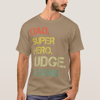 Mannen  stijl Papa Hero Rechter Legend Vader T-shirt