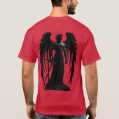 Mannen stijlen tshirt ontwerp (Achterkant)