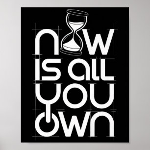 Mannen Stoïcijnse Cool Graphic Philosoper Quote Mo Poster