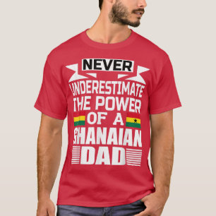 Mannen Storecastle Ghanaian Dad Vaderdag Ghana G T-shirt