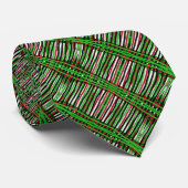 Mannen Stripes #2 Stropdas (Opgerold)