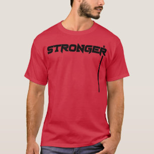 Mannen STRONGER Gym Fitness Workout Bodybuilding M T-shirt