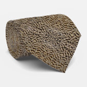 Mannen Stropdas - Brain Coral (Opgerold)
